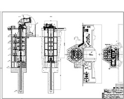 Non-continuous casting plant