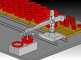 Ring staple plant